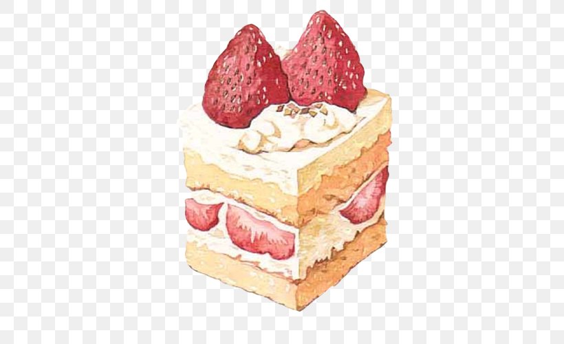 Shortcake Strawberry Cream Cake Doughnut Food, PNG, 500x500px, Shortcake, Buttercream, Cake, Candy, Cream Download Free