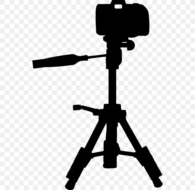 Camera Tripod Photography Clip Art, PNG, 550x800px, Camera, Black And White, Camera Accessory, Camera Lens, Camera Operator Download Free