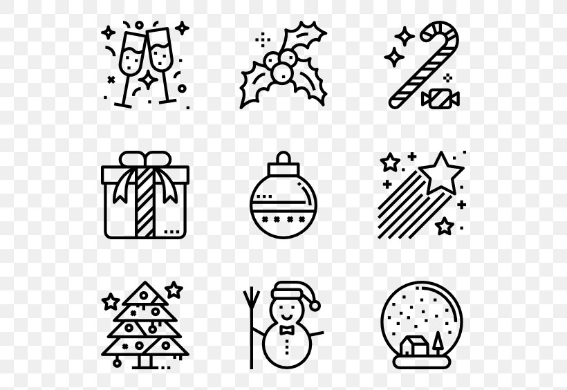 Icon Design Clip Art, PNG, 600x564px, Icon Design, Area, Art, Black, Black And White Download Free