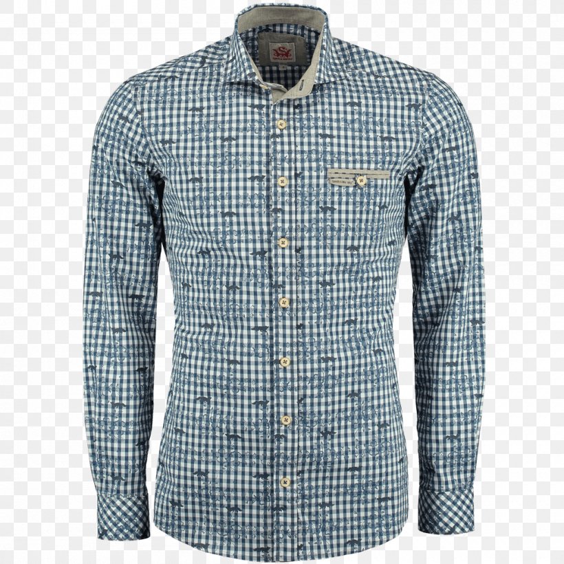 Dress Shirt Long-sleeved T-shirt Tartan, PNG, 1000x1000px, Dress Shirt, Button, Long Sleeved T Shirt, Longsleeved Tshirt, Plaid Download Free