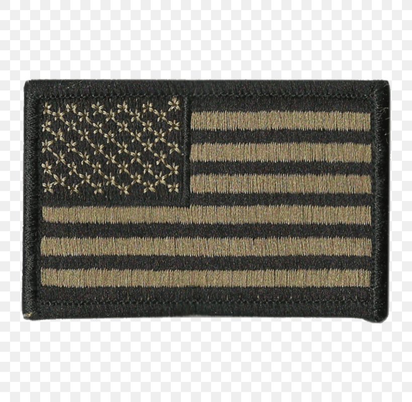 Flag Of The United States Flag Patch Embroidered Patch Army Combat Uniform, PNG, 800x800px, United States, Army Combat Uniform, Black, Embroidered Patch, Flag Download Free