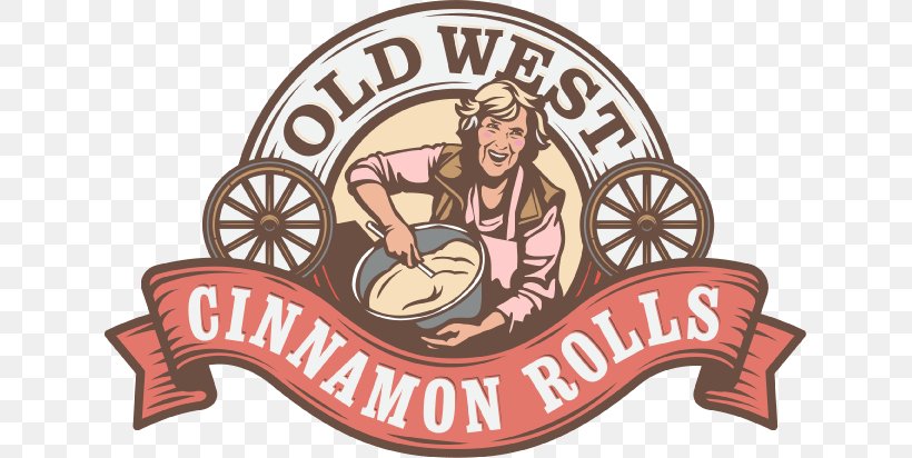 Old West Cinnamon Rolls Logo Brand American Frontier, PNG, 631x412px, Logo, American Frontier, Brand, California, Cigar Download Free