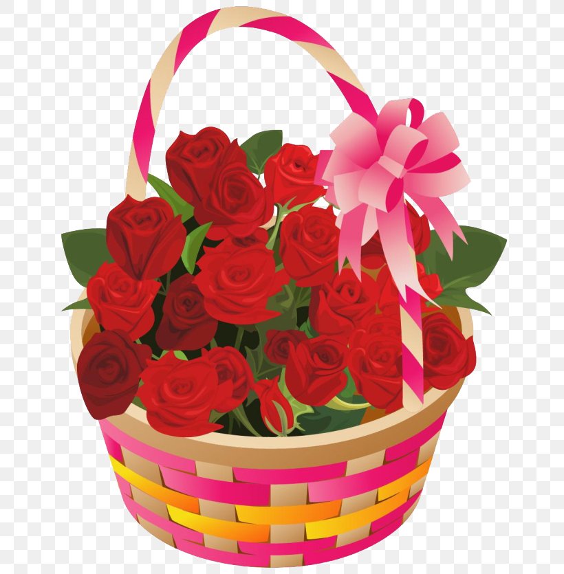 Valentine's Day Clip Art Portable Network Graphics Rose Flower, PNG, 670x835px, Valentines Day, Basket, Begonia, Bouquet, Cut Flowers Download Free