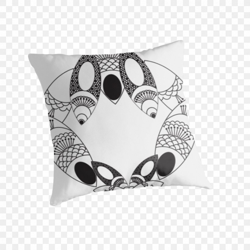 Cushion Throw Pillows Visual Arts, PNG, 875x875px, Cushion, Art, Black, Pillow, Rectangle Download Free
