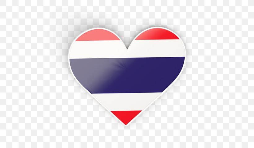 Flag Of Thailand, PNG, 640x480px, Thailand, Decal, Flag, Flag Of Thailand, Heart Download Free