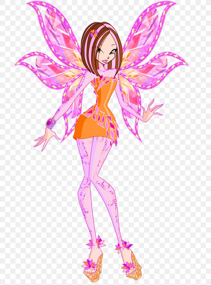 Tecna Bloom Fairy Winx Club, PNG, 725x1103px, Watercolor, Cartoon, Flower, Frame, Heart Download Free