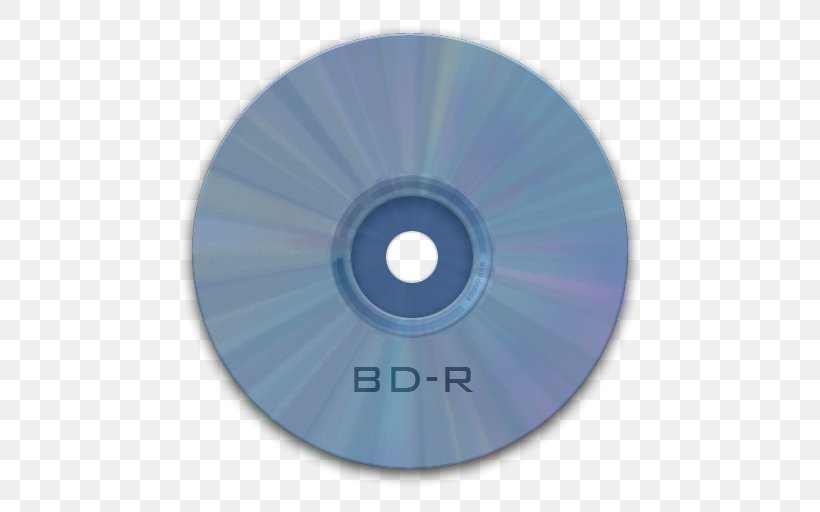 Blu-ray Disc Compact Disc HD DVD, PNG, 512x512px, Bluray Disc, Blue, Bluray Disc Recordable, Compact Disc, Data Storage Download Free