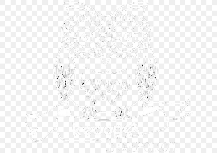 Owl Line Art Drawing White, PNG, 637x578px, Owl, Artwork, Beak, Bird, Bird Of Prey Download Free