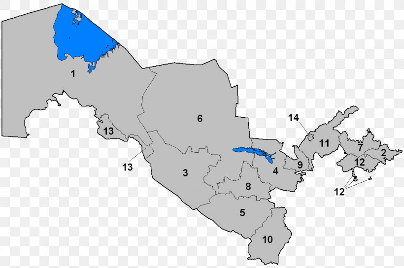 Subdivisions Of Uzbekistan Map Provinces Of Papua New Guinea Turkmenistan, PNG, 1278x848px, Uzbekistan, Area, Information, Map, Oro Province Download Free