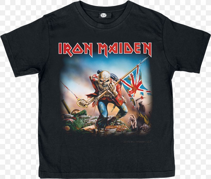 The Trooper Iron Maiden Eddie T-shirt Live After Death, PNG, 1145x973px, Trooper, Black, Brand, Clothing, Derek Riggs Download Free