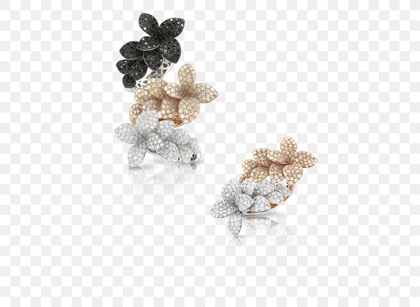 Earring VICENZAORO + T-GOLD 2019 Jewellery Flower, PNG, 450x600px, Earring, Bracelet, Chaumet, Comet, Diamond Download Free