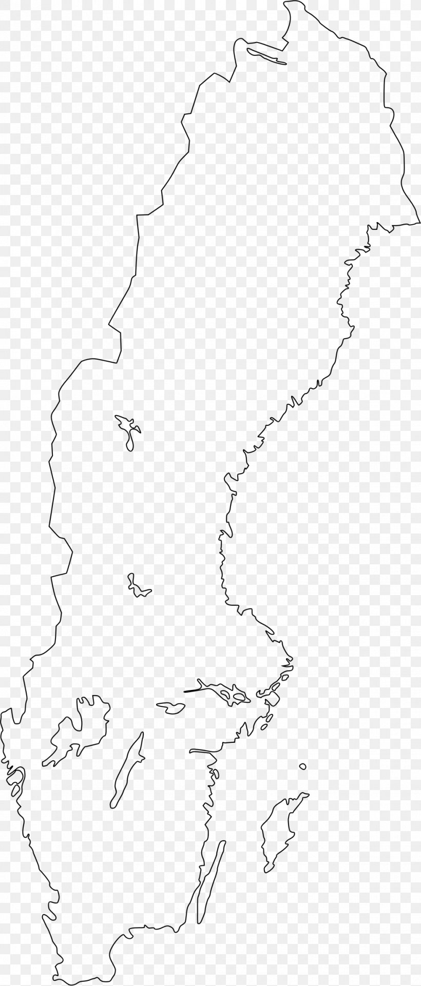 Flag Of Sweden World Map, PNG, 979x2295px, Sweden, Area, Artwork, Black And White, Country Download Free