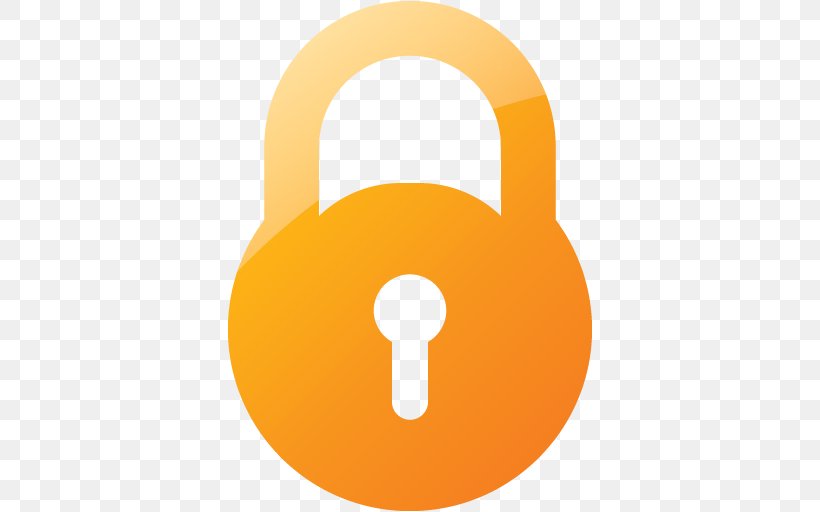 Padlock Font, PNG, 512x512px, Padlock, Lock, Orange, Symbol Download Free