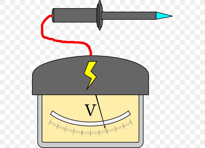 Voltage Voltmeter Clip Art, PNG, 564x594px, Voltage, Area, Artwork, High Voltage, Low Voltage Download Free