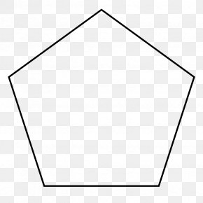 Shape - Pentagon Shape Geometry Parallelogram Coloring Book PNG