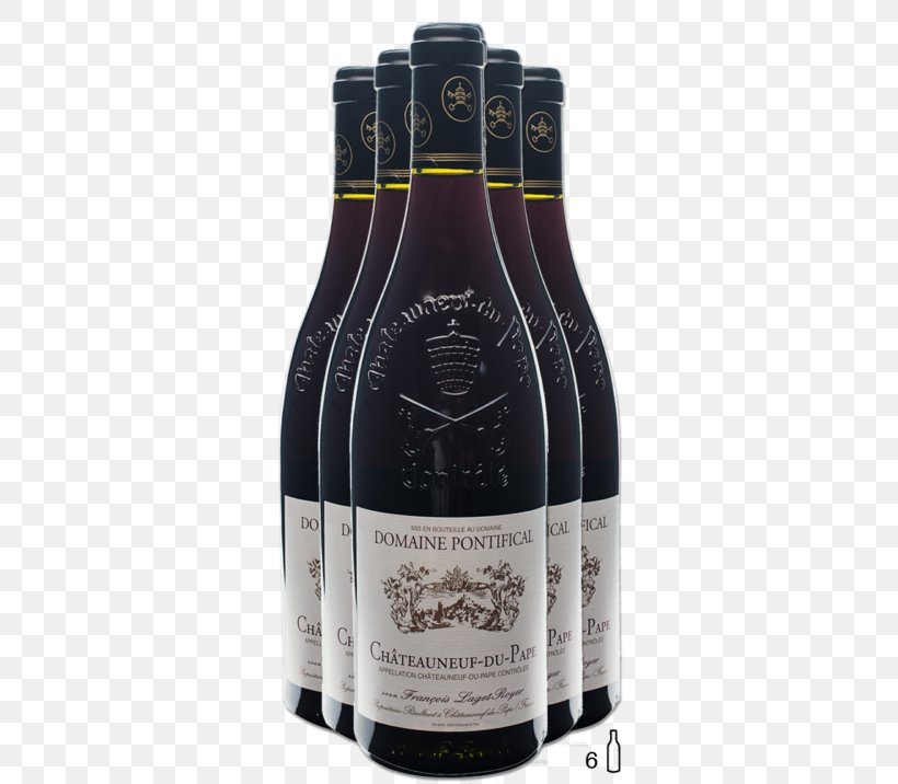 Dessert Wine Champagne Châteauneuf-du-Pape AOC, PNG, 500x716px, Wine, Alcoholic Beverage, Blank, Bottle, Champagne Download Free