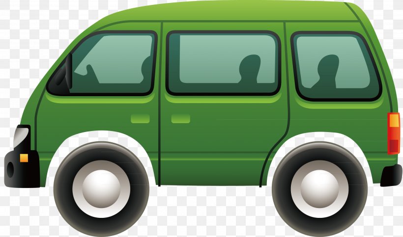 Minivan Car, PNG, 3111x1833px, Van, Automotive Design, Brand, Car, Cartoon Download Free