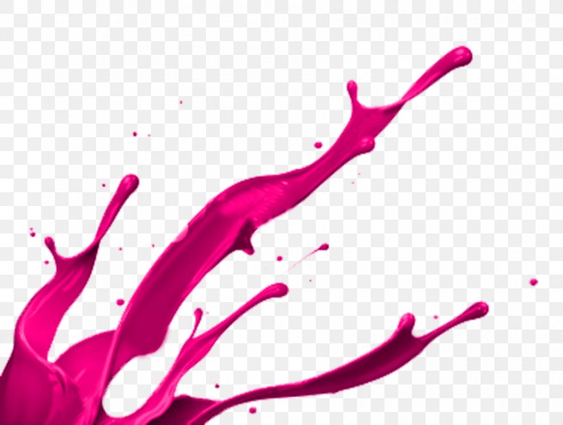 Watercolor Painting Clip Art, PNG, 900x680px, Paint, Color, Ink Brush, Magenta, Pink Download Free
