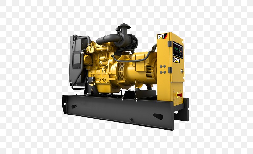 Caterpillar Inc. Diesel Generator Engine-generator Electric Generator Standby Generator, PNG, 500x500px, Caterpillar Inc, Alternator, Diesel Engine, Diesel Fuel, Diesel Generator Download Free