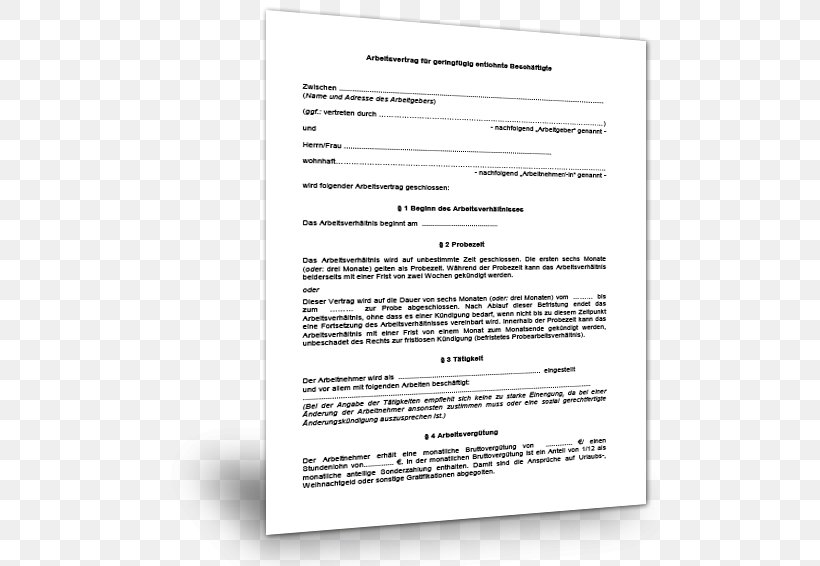 Document Contract Template Curriculum Vitae Temporary Work, PNG, 500x566px, Document, Adibide, Apa Style, Area, Contract Download Free