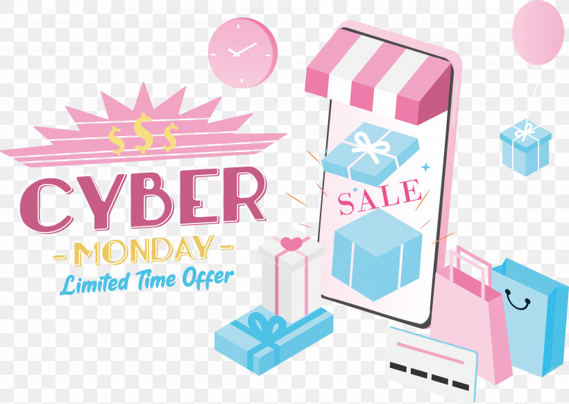 Cyber Monday, PNG, 4399x3123px, Cyber Monday, Discount, Limited Time Offer, Special Offer Download Free