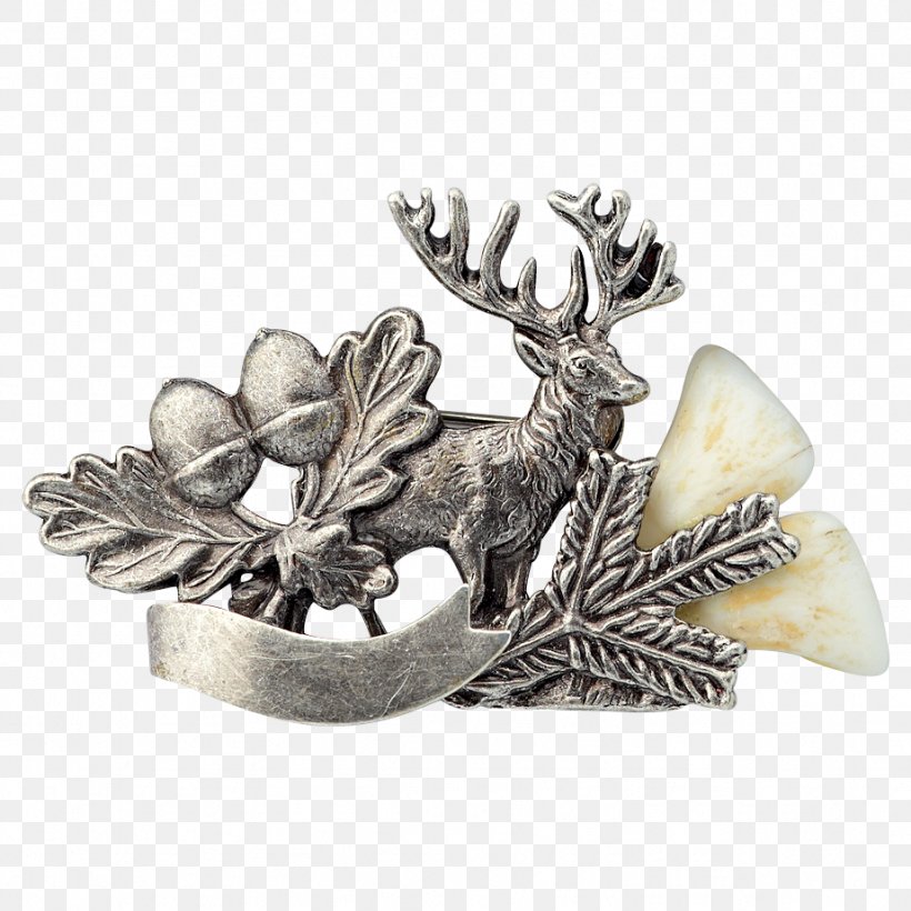 Deer Brooch, PNG, 922x922px, Deer, Antler, Brooch, Jewellery, Silver Download Free