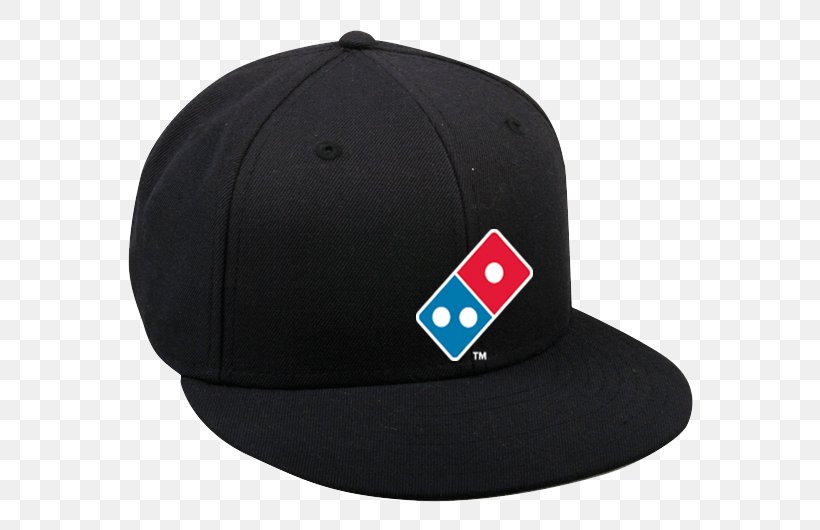 Domino's Pizza Hat Baseball Cap Pizza Hut, PNG, 590x530px, Domino S Pizza, Baseball Cap, Black, Brand, Cake Download Free