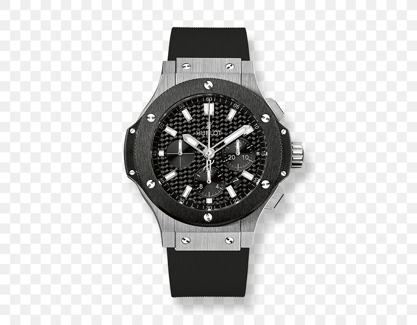 Hublot Automatic Watch Chronograph Diamond, PNG, 505x640px, Hublot, Automatic Watch, Black, Brand, Chronograph Download Free