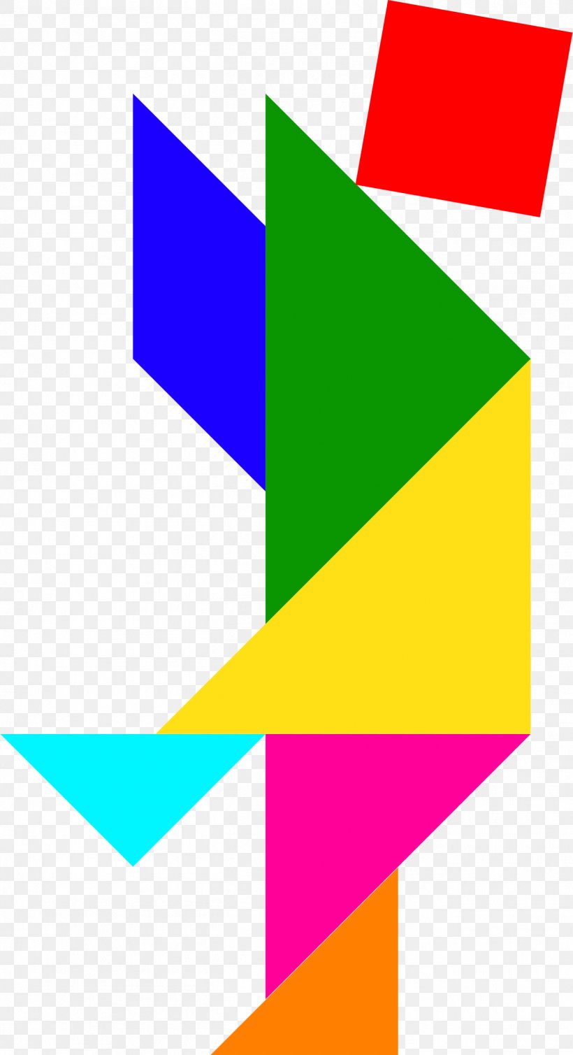 Tangram Square Graphic Design Triangle, PNG, 1304x2400px, Tangram, Area, Brand, Diagram, Logo Download Free