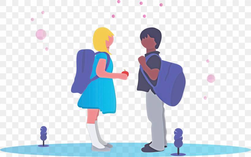 Back To School Student Boy, PNG, 2999x1882px, Back To School, Animation, Boy, Cartoon, Conversation Download Free