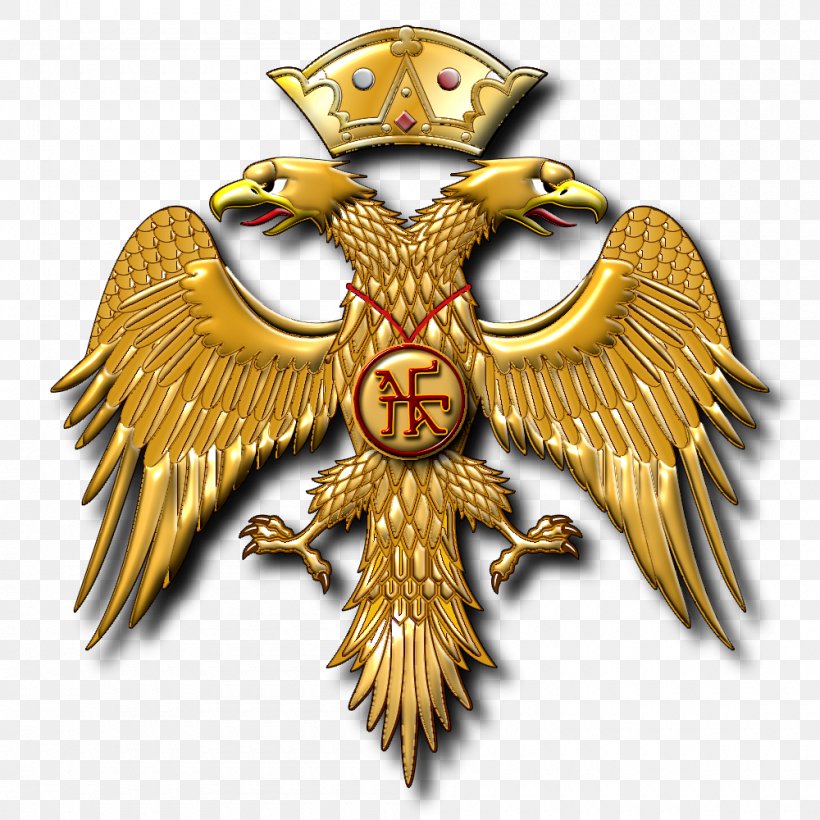 Byzantine Empire Roman Empire Latin Empire Constantinople Double-headed Eagle, PNG, 1000x1000px, Byzantine Empire, Beak, Bird, Bird Of Prey, Byzantine Architecture Download Free