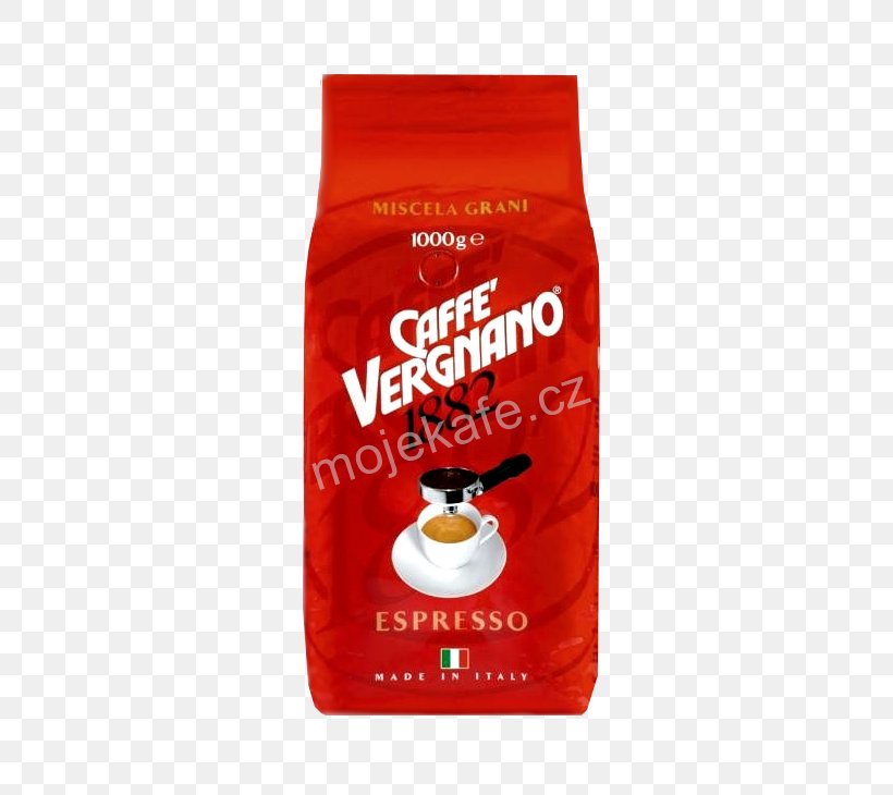 Coffee Espresso Cafe CAFFÈ VERGNANO 1882 Zrnková Káva, PNG, 506x730px, Coffee, Arabica Coffee, Cafe, Cappuccino, Coffee Bean Download Free
