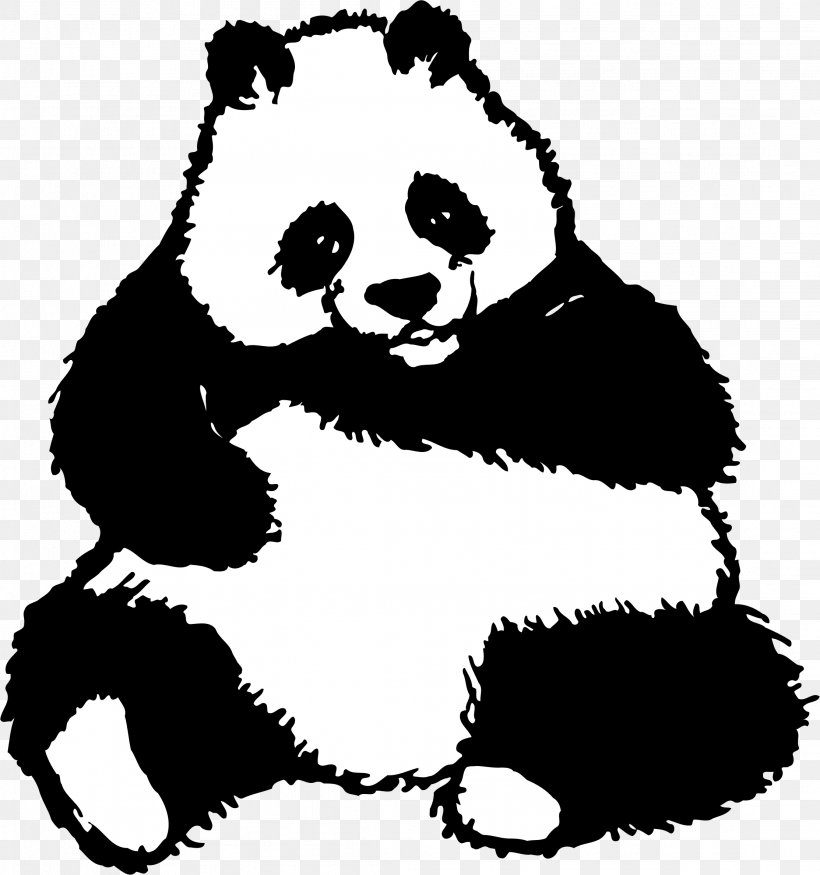 Giant Panda Drawing Clip Art, PNG, 2227x2377px, Giant Panda, Animal, Artwork, Autocad Dxf, Bear Download Free