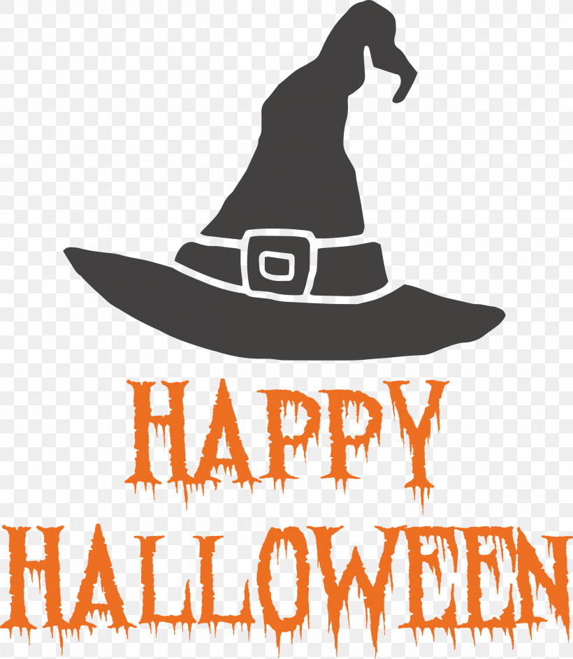 Happy Halloween, PNG, 2607x3000px, Happy Halloween, Hat, Logo, Meter Download Free