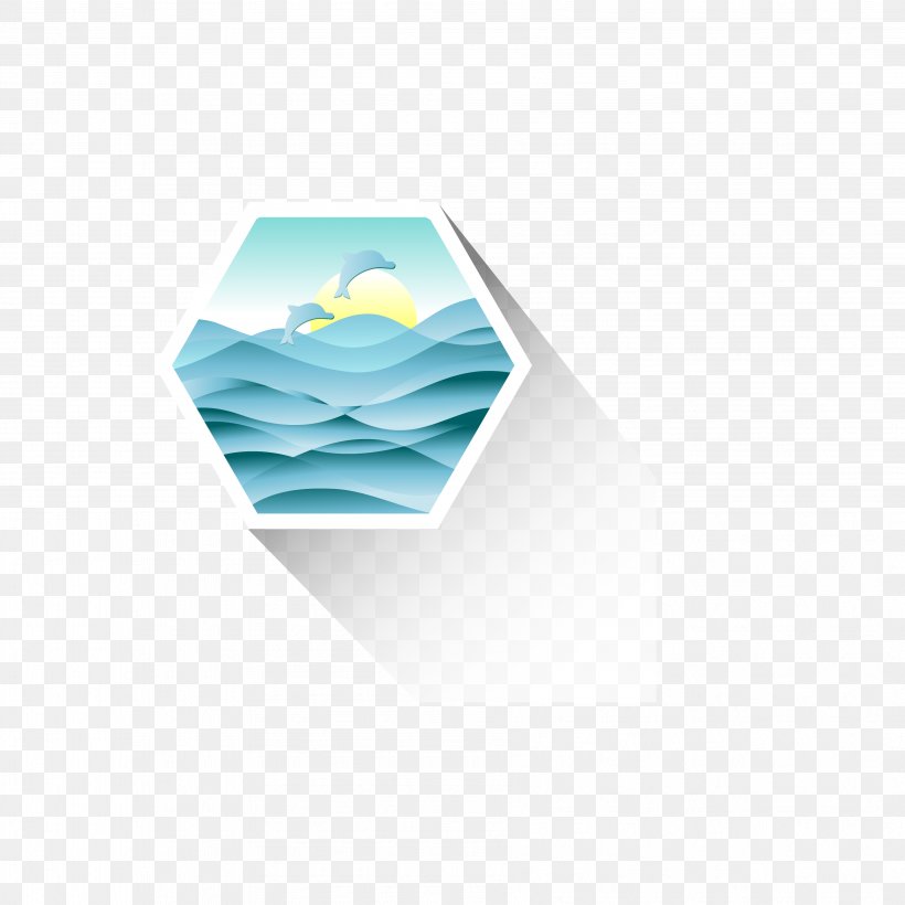 Dolphin Icon, PNG, 3609x3610px, Dolphin, Aqua, Blue, Edge, Pentagon Download Free