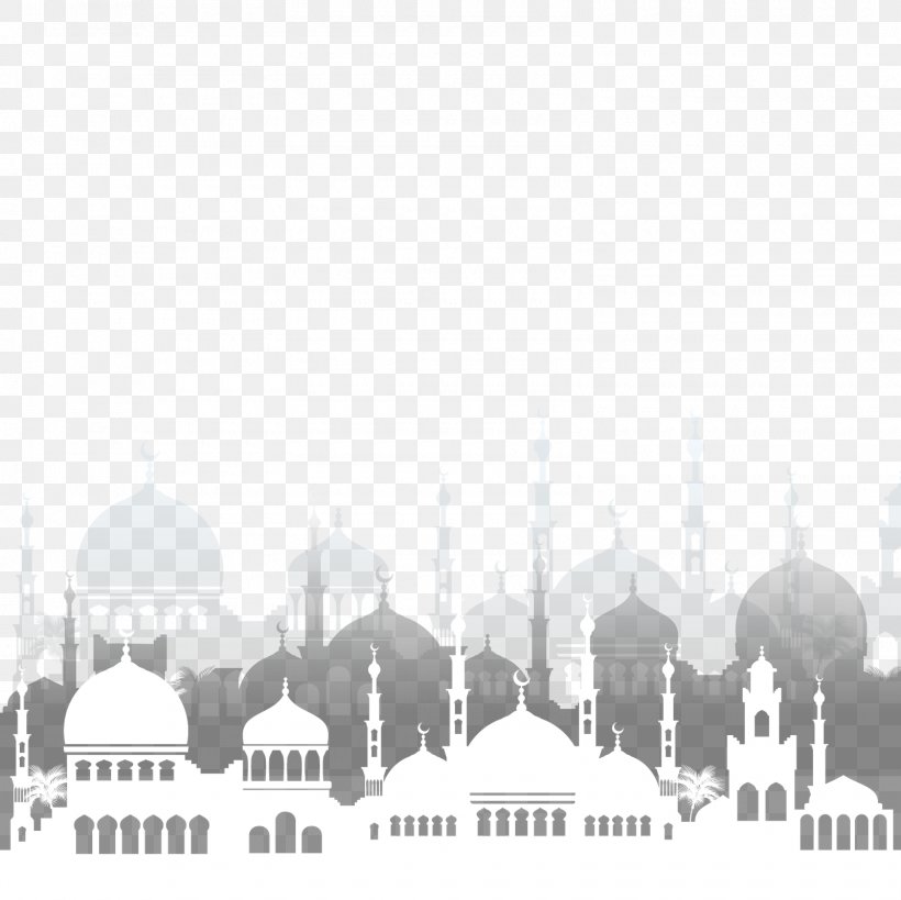 Eid Al-Fitr Eid Al-Adha Ramadan Mosque, PNG, 1600x1600px, Eid Alfitr, Black And White, Brand, Eid Aladha, Eid Prayers Download Free