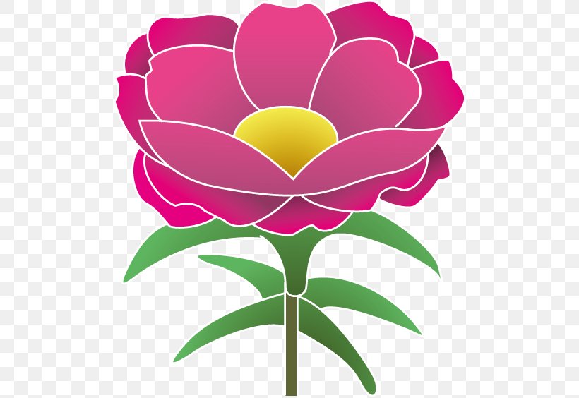 Garden Roses Moss-rose Purslane Flower Moutan Peony Clip Art, PNG, 500x564px, Garden Roses, Birth Flower, Common Purslane, Cut Flowers, Flora Download Free