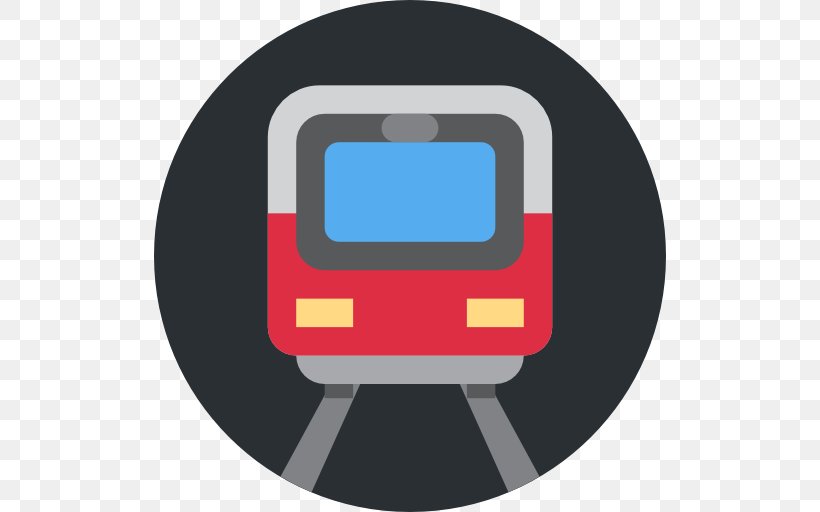 Rapid Transit Train Rail Transport, PNG, 512x512px, Rapid Transit, Baltimore Metro Subway, Brand, Emoji, Logo Download Free
