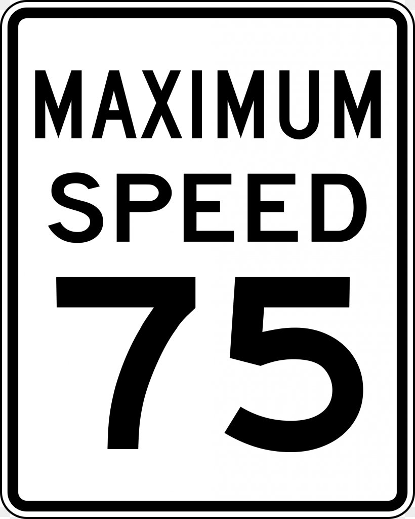 Speed Limit United States Manual On Uniform Traffic Control Devices Vehicle Miles Per Hour, PNG, 2000x2498px, Speed Limit, Area, Black And White, Brand, Driving Download Free