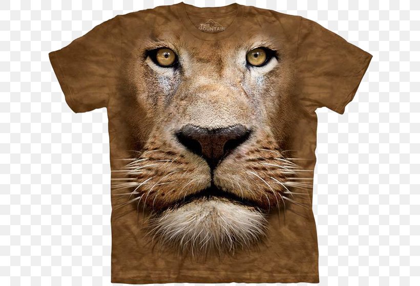 T-shirt Lion Felidae Cougar Cat, PNG, 640x559px, Tshirt, Big Cat, Big Cats, Carnivoran, Cat Download Free