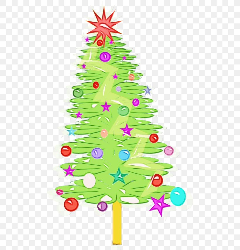 Watercolor Christmas Tree, PNG, 500x853px, Watercolor, American Larch, Author, Branch, Child Download Free