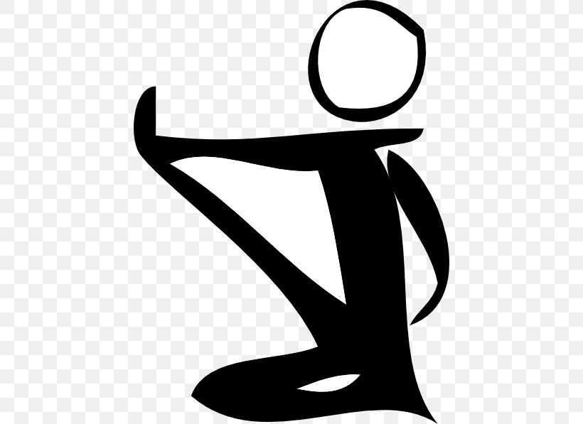 Yoga Stretching Clip Art, PNG, 444x597px, Yoga, Artwork, Asana, Black And White, Blog Download Free