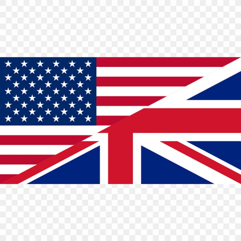 Flag Of The United States Comparison Of American And British English Flag Of The United Kingdom, PNG, 1400x1400px, United States, American English, Area, Blue, Brand Download Free