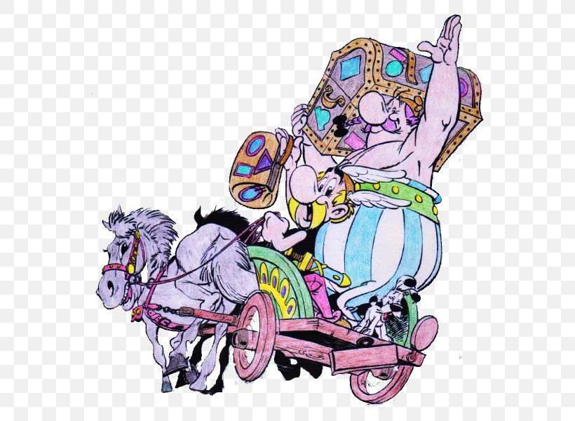 Horse Obelix Chariot Clip Art, PNG, 600x600px, Horse, Animal, Art, Asterix, Cartoon Download Free