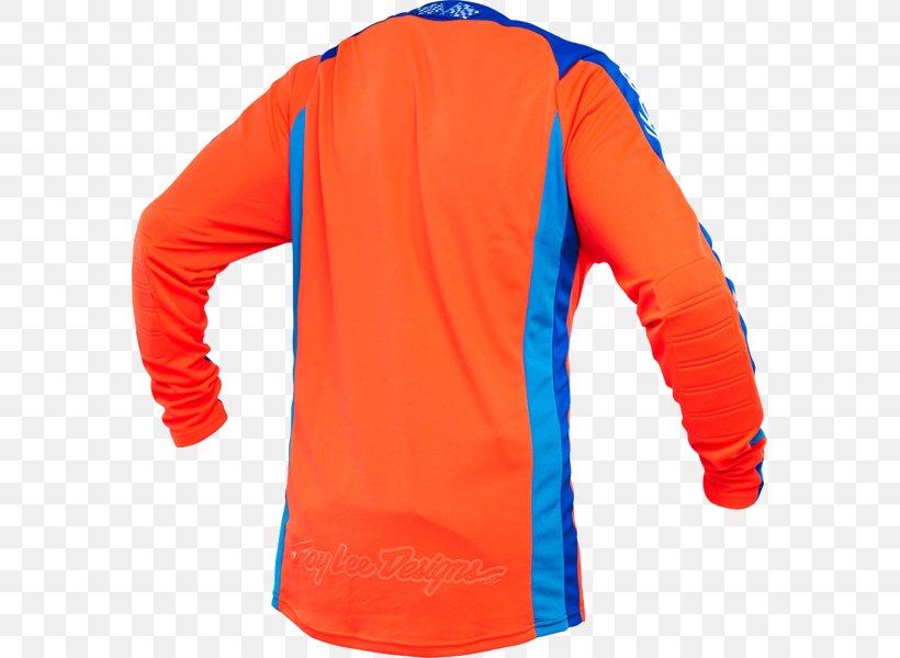 Jersey Long-sleeved T-shirt Troy Lee Designs, PNG, 579x600px, Jersey, Active Shirt, Corsica, Cycling Jersey, Electric Blue Download Free