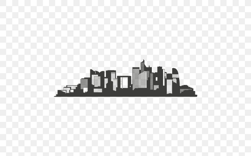 Los Angeles Skyline Silhouette, PNG, 512x512px, Los Angeles, Animation, Art, Black And White, Brand Download Free
