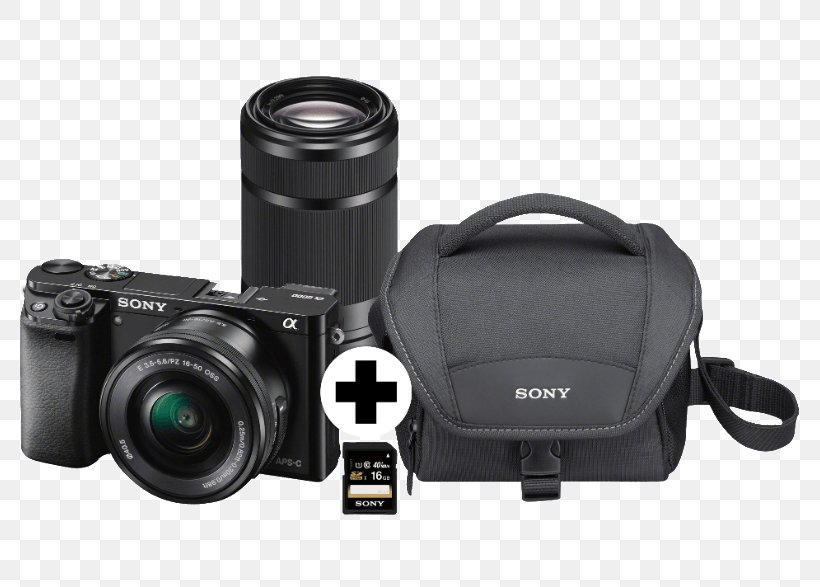 Sony α6000 Mirrorless Interchangeable-lens Camera Sony E PZ 16-50mm F/3.5-5.6 OSS Digital SLR, PNG, 786x587px, Camera, Camera Accessory, Camera Lens, Cameras Optics, Digital Camera Download Free