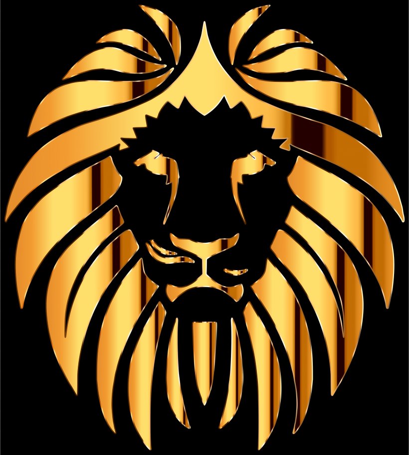 Golden Lion Felidae Tiger Clip Art, PNG, 2160x2400px, Lion, Art, Big Cat, Big Cats, Carnivoran Download Free