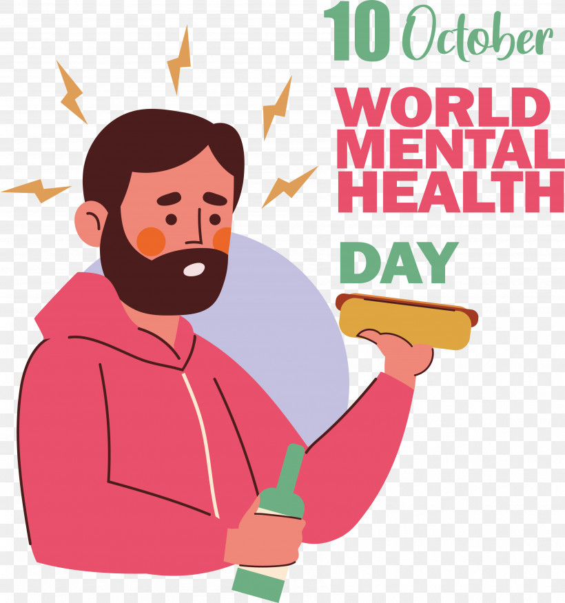 World Mental Health Day, PNG, 3586x3829px, World Mental Health Day, Global Mental Health, Mental Health, Mental Illness, World Health Day Download Free