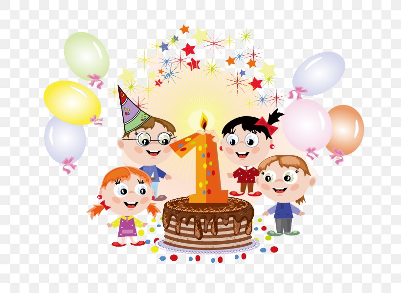 Birthday Cartoon Greeting Card Clip Art, PNG, 800x600px, Wedding Invitation, Art, Balloon, Birthday, Birthday Cake Download Free